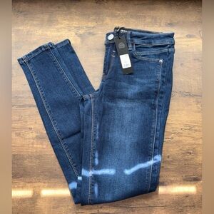 Fashion Nova Dark Blue Skinny Jeans